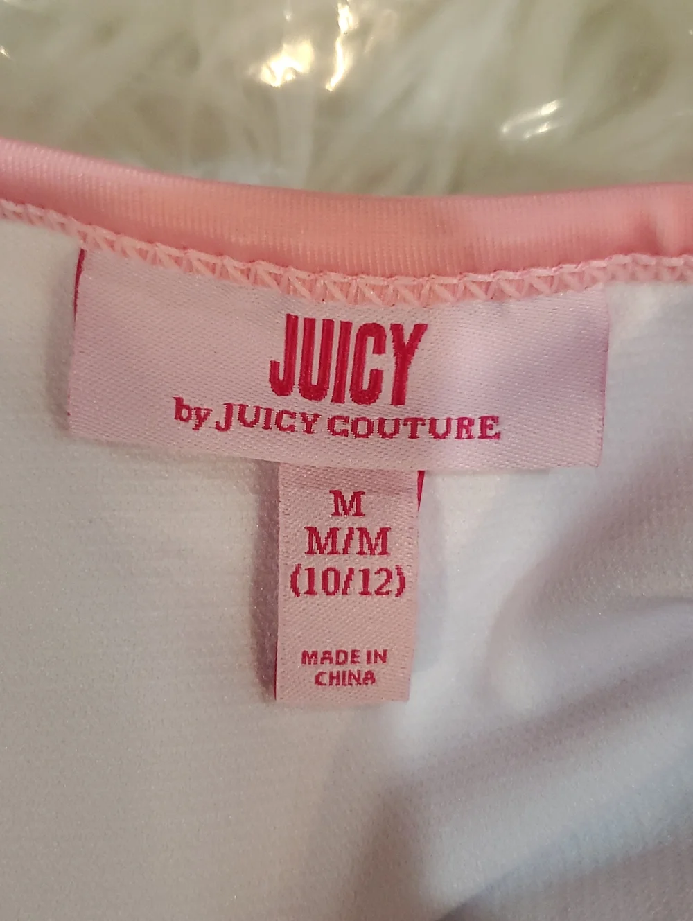Juicy Couture girl's swimsuit size Medium (10/12)